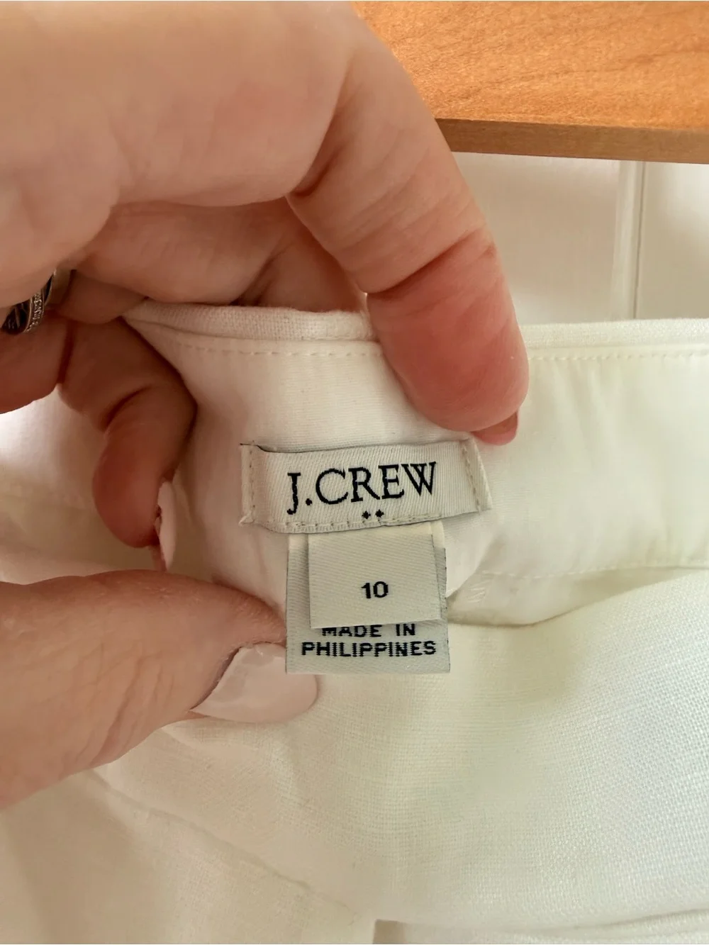 J. Crew high waist